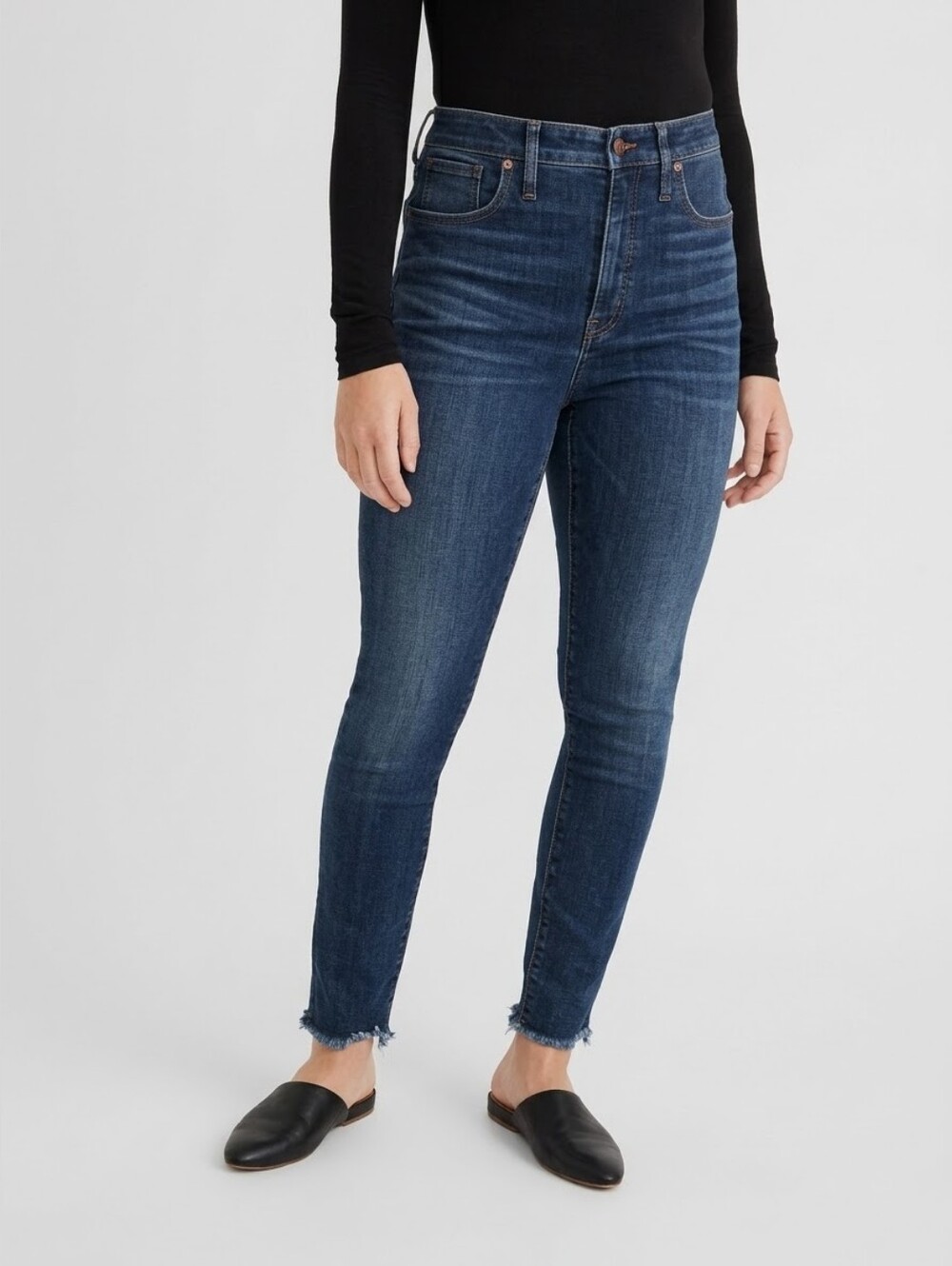 Madewell Curvy High-Rise Skinny Jeans in Lanette Wash Size 26